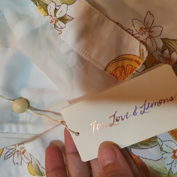 BNWT For Love& Lemons Limonada skirt - Picture 6 of 7